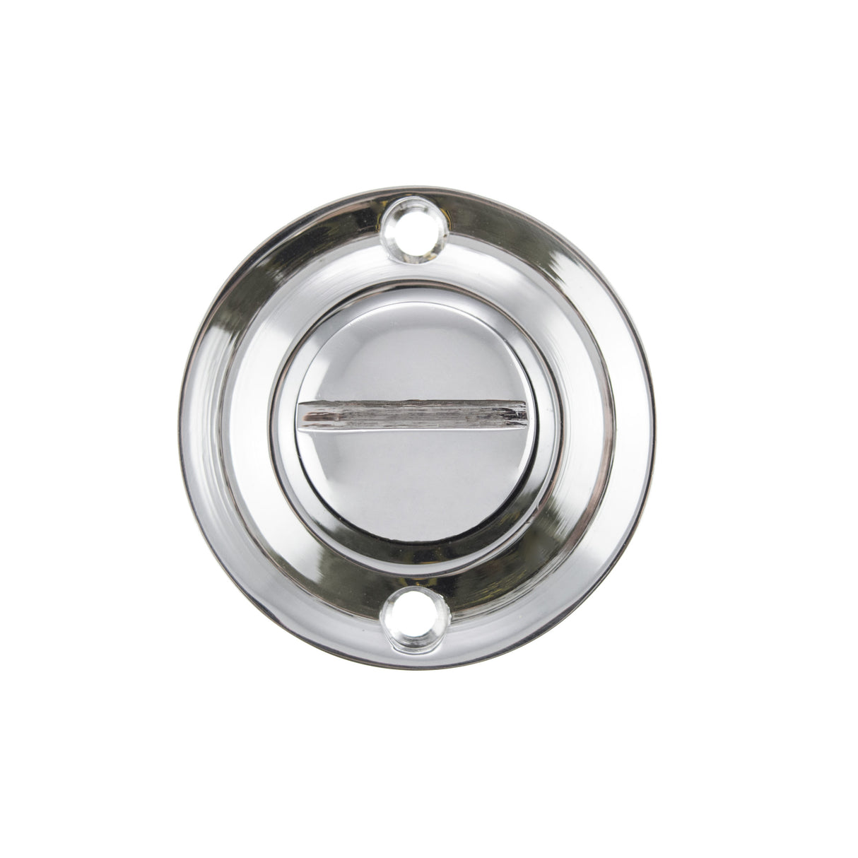 Quality image of Old English Solid Brass Oval WC Turn and Release - Polished Chrome | Sku. oeowcpc | available from Trade Door Handles.