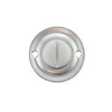 Quality image of Old English Solid Brass Oval WC Turn and Release - Satin Chrome | Sku. oeowcsc | available from Trade Door Handles.