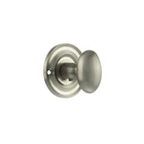 Quality image of Old English Solid Brass Oval WC Turn and Release - Satin Nickel | Sku. oeowcsn | available from Trade Door Handles.