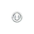 Quality image of Old English Solid Brass Open Key Hole Escutcheons - Polished Chrome | Sku. oerkepc | available from Trade Door Handles.