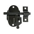 This is an image of Timco - Oval Padbolt - Black 4" (1 Each TIMbag) OP4BP