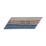 This is an image of Paslode IM360Ci Nails & Fuel Cells Trade Pack - Ring Shank - Galvanised + - 141075 2.8 x 51mm/3CFC (3300 PCS Box) PAS141075