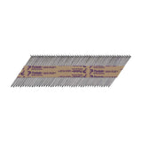 This is an image of Paslode IM350+ Nails & Fuel Cells Trade Pack - Ring Shank - Galvanised + - 141204 2.8 x 51mm/3CFC (3300 PCS Box) PAS141204