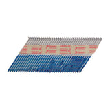 This is an image of Paslode IM350+ Nails & Fuel Cells Trade Pack - Ring Shank - Hot Dipped Galvanised - 141228 3.1 x 75mm/2CFC (2200 PCS Box) PAS141228