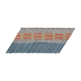 This is an image of Paslode IM350+ Nails & Fuel Cells Trade Pack - Plain Shank - Hot Dipped Galvanised - 141235 3.1 x 90mm/2CFC (2200 PCS Box) PAS141235