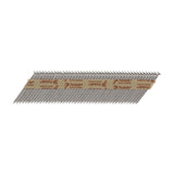 This is an image of Paslode IM350+ Nails & Fuel Cells Retail Pack - Ring Shank - Stainless Steel - 141257 2.8 x 51mm/1CFC (1100 PCS Box) PAS141257