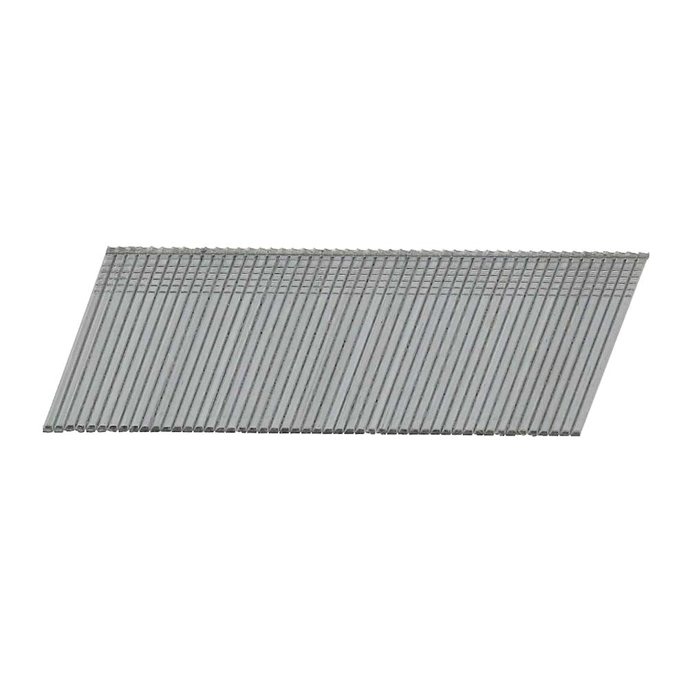 This is an image of Paslode IM65A Brads & Fuel Cells Pack - Angled - Electro Galvanised - 300272 16g x 45mm/2BFC (2000 PCS Box) PAS300272