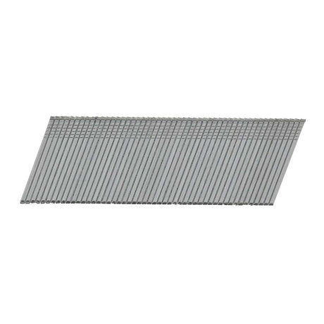 This is an image of Paslode IM65A Brads & Fuel Cells Pack - Angled - Stainless Steel - 300277 16g x 38mm/2BFC (2000 PCS Box) PAS300277