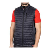 This is an image of Timco - Padded Bodywarmer - Grey/Black Large (1 Each Bag) PB1101L