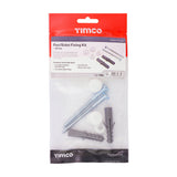 This is an image of Timco - Pan/Bidet Fixing Kit - White Pan Kit - (2 PCS TIMpac) PBK