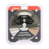 This is an image of Timco - PCD Fibre Cement Saw Blade 160 x 20 x 4T (1 Each Clamshell) PCD160204