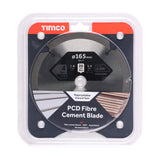 This is an image of Timco - PCD Fibre Cement Saw Blade 165 x 20 x 4T (1 Each Clamshell) PCD165204