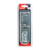 This is an image of Timco - Single Hinged Hasp & Staple - Zinc 160mm (1 Each Blister Pack) PHS160
