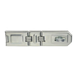 This is an image of Timco - Double Hinged Hasp & Staple - Zinc 200mm (1 Each Blister Pack) PHS200