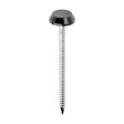 This is an image of Timco - Polymer Headed Nails - A4 Stainless Steel - Anthracite Grey 50mm (100 PCS Box) PN50AG
