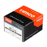 This is an image of Timco - Polymer Headed Nails - A4 Stainless Steel - Anthracite Grey 50mm (100 PCS Box) PN50AG