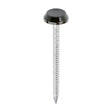 This is an image of Timco - Polymer Headed Nails - A4 Stainless Steel - Mahogany 50mm (100 PCS Box) PN50BR