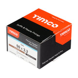 This is an image of Timco - Polymer Headed Nails - A4 Stainless Steel - Clay Brown 50mm (100 PCS Box) PN50CB