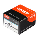 This is an image of Timco - Polymer Headed Nails - A4 Stainless Steel - Anthracite Grey 65mm (100 PCS Box) PN65AG
