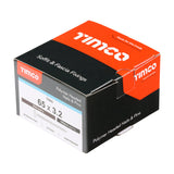 This is an image of Timco - Polymer Headed Nails - A4 Stainless Steel - Mahogany 65mm (100 PCS Box) PN65BR