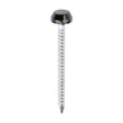 This is an image of Timco - Polymer Headed Pins - A4 Stainless Steel - Black 30mm (250 PCS Box) PP30BL