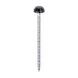 This is an image of Timco - Polymer Headed Pins - A4 Stainless Steel - Mahogany 40mm (250 PCS Box) PP40BR