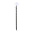 This is an image of Timco - Polymer Headed Pins - A4 Stainless Steel - White 40mm (250 PCS Box) PP40W