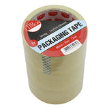 This is an image of Timco - Packaging Tape - Clear 50m x 48mm (3 PCS Roll Pack) PCSPTC