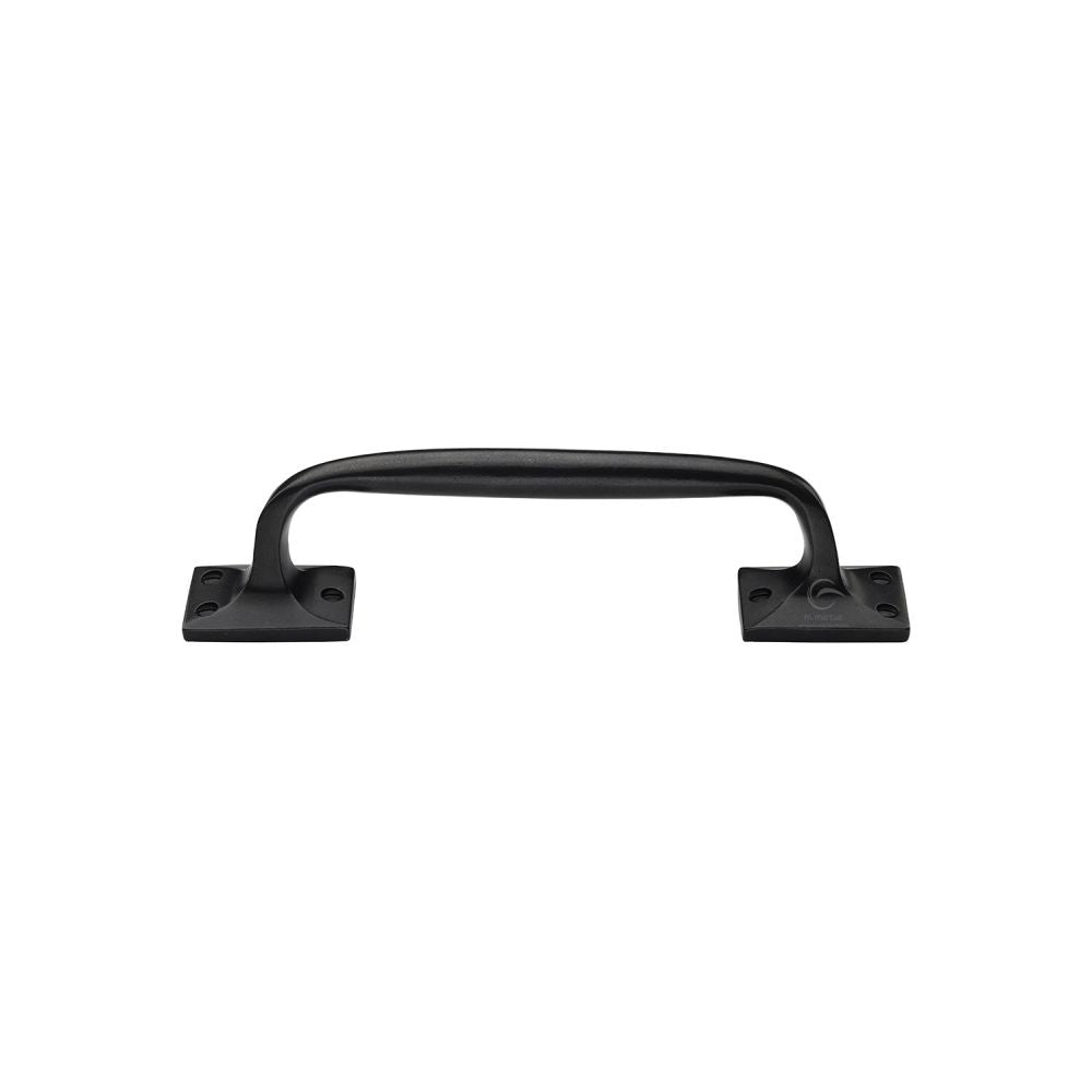 M.Marcus - Rustic Dark Bronze Door Pull Handle Cranked 10"