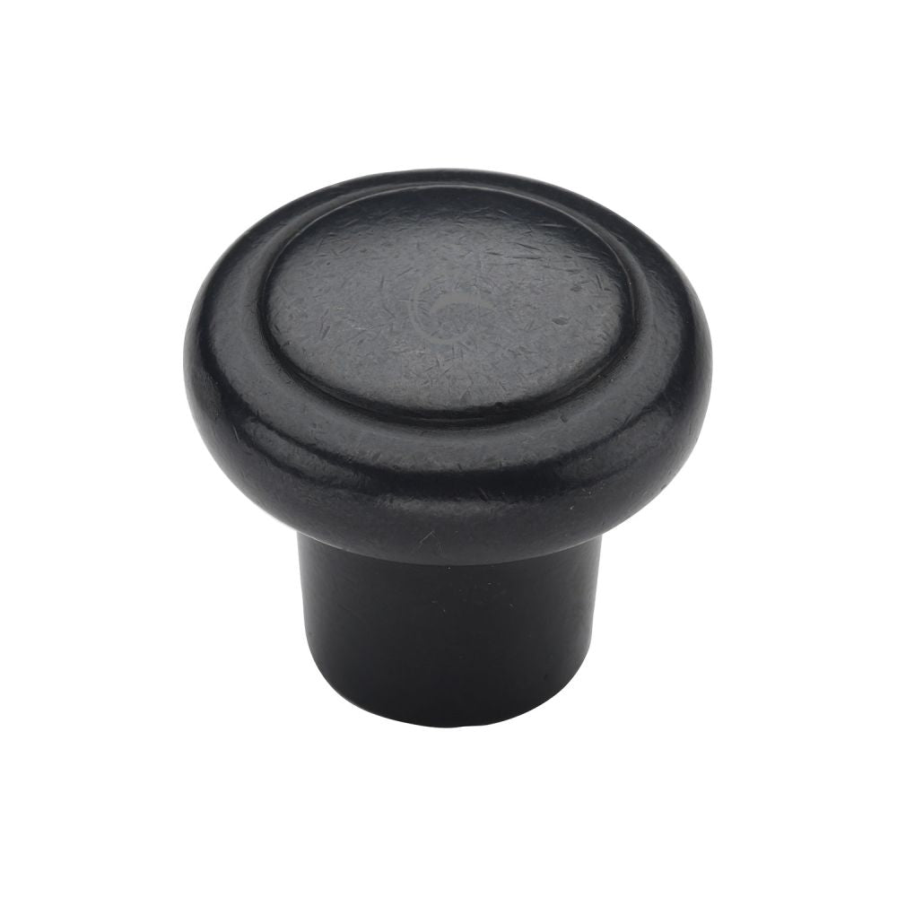 M.Marcus - Rustic Dark Bronze Cabinet Knob Newport Design 32mm