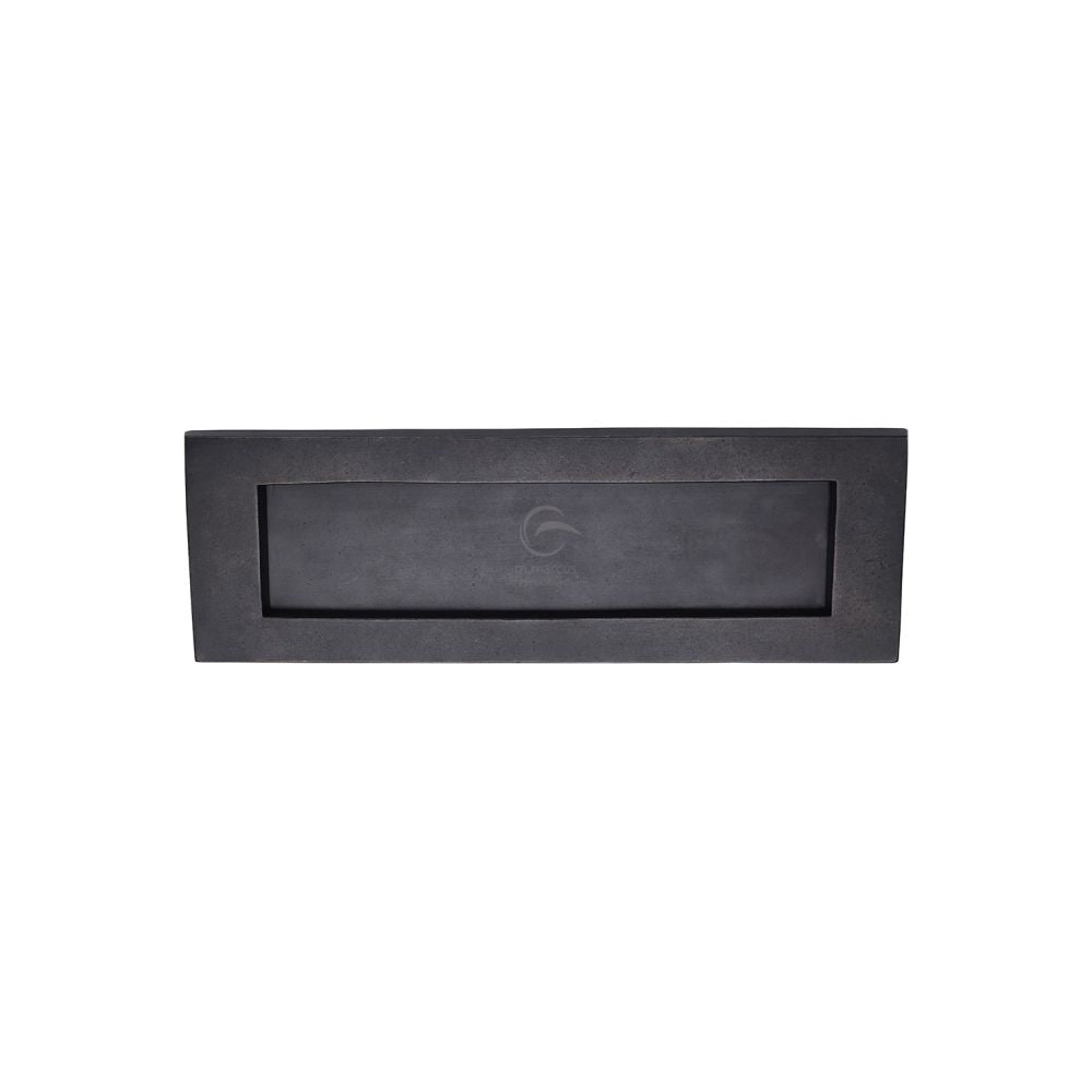 M.Marcus - Rustic Dark Bronze Letterplate 12" x 4"