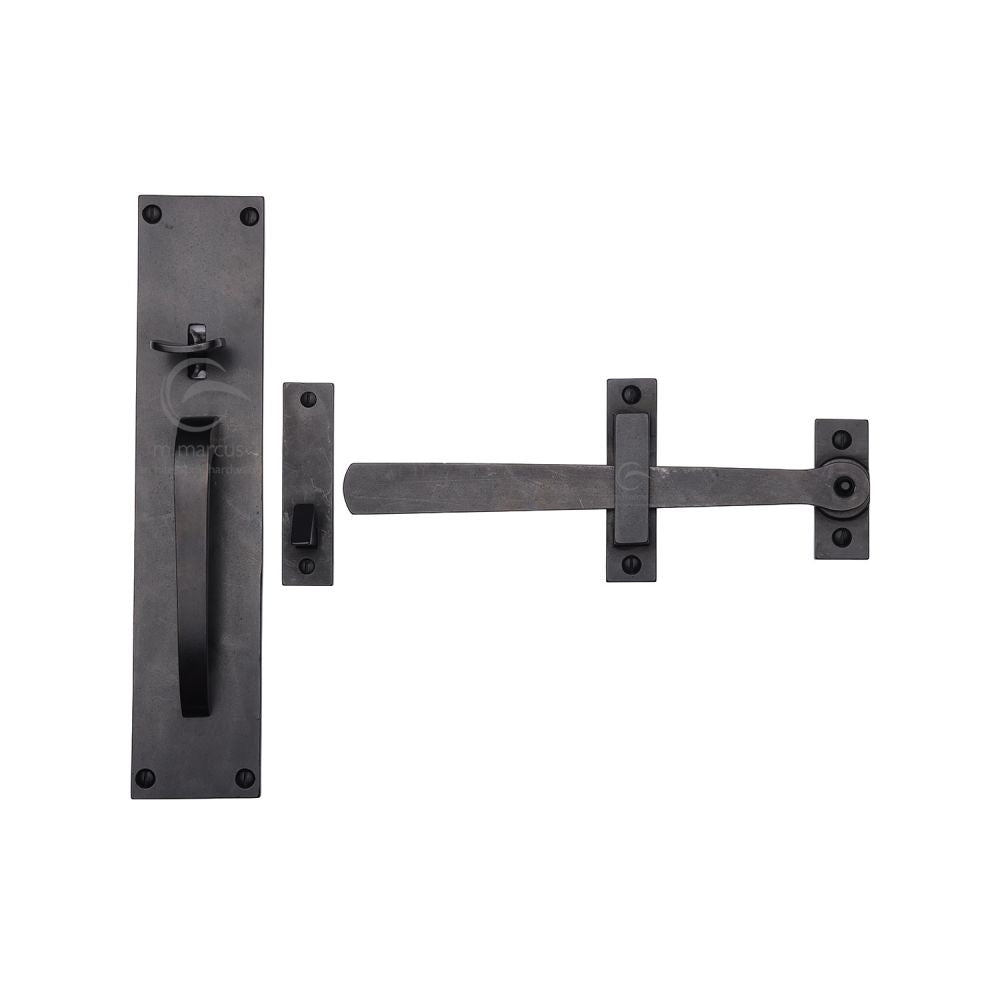 M.Marcus - Rustic Dark Bronze Gate Latch