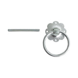 This is an image of Timco - Ring Gate Latch - Plain - Hot Dipped Galvanised 6" (1 Each TIMbag) RGL6GP