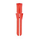 This is an image of Timco - Premium Plastic Plugs - Red 34mm - (200 PCS TIMbag) RPLUGPREM200