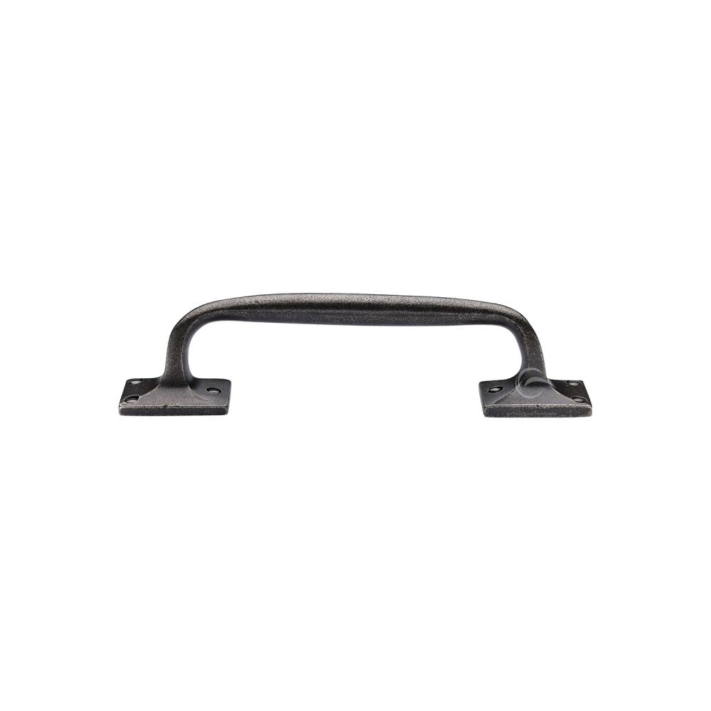 M.Marcus - Rustic Pewter Door Pull Handle Cranked 10"