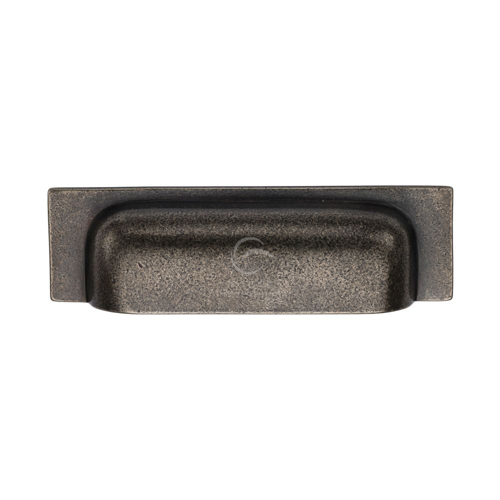 M.Marcus - Rustic Pewter Cabinet Pull Military Design 76/96mm