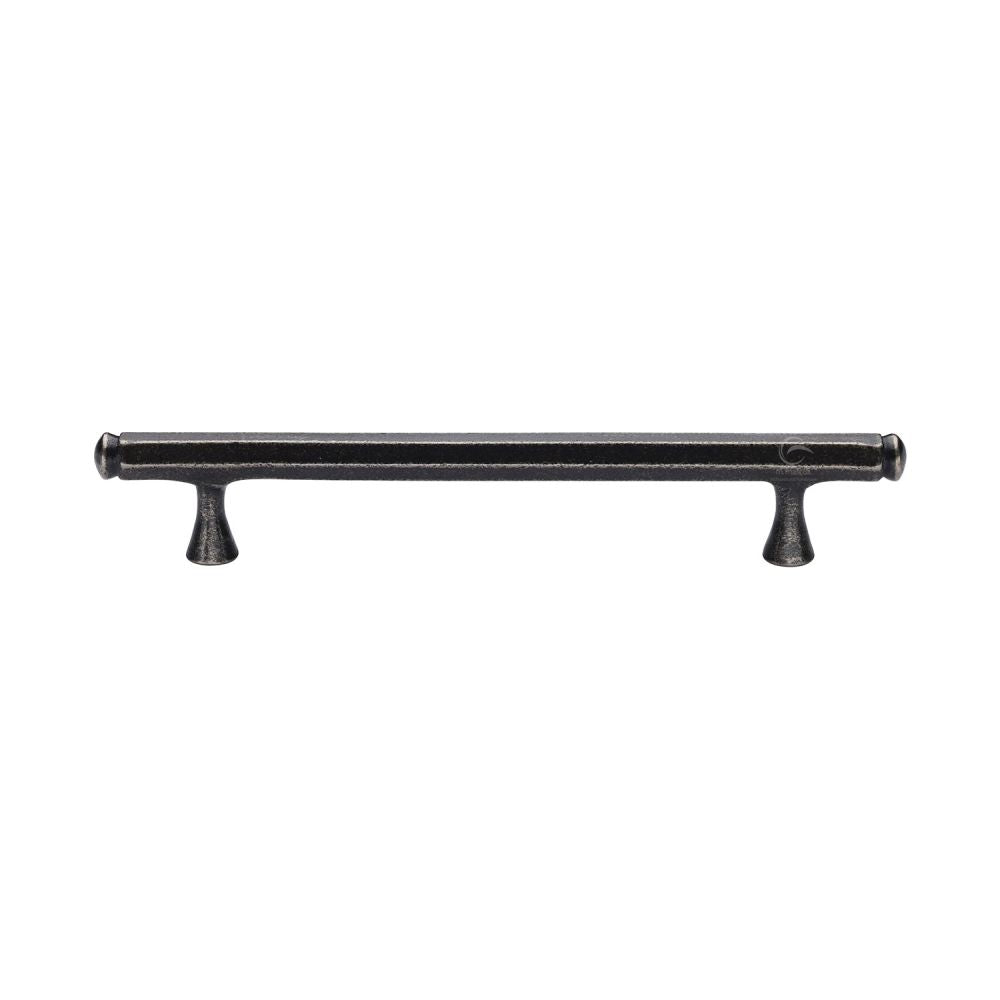 M.Marcus - Rustic Pewter Cabinet Pull Hexagon Design 160mm CTC