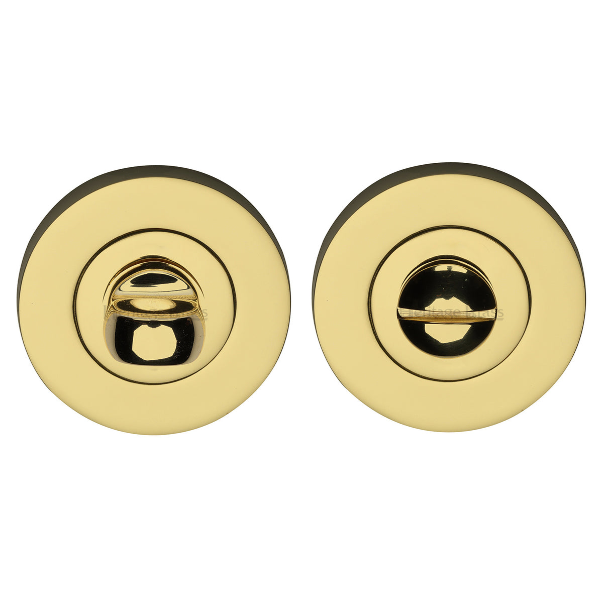 High quality image of the Heritage Brass Thumbturn &amp; Emergency Release Polished Brass Finish
 | Sku. rs4049-pb | Discounted prices available from Trade Door Handles
