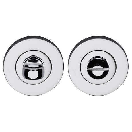 High quality image of the Heritage Brass Thumbturn &amp; Emergency Release Polished Chrome Finish
 | Sku. rs4049-pc | Discounted prices available from Trade Door Handles