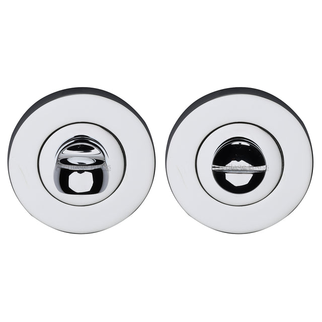 High quality image of the Heritage Brass Thumbturn &amp; Emergency Release Polished Chrome Finish
 | Sku. rs4049-pc | Discounted prices available from Trade Door Handles