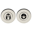 High quality image of the Heritage Brass Thumbturn &amp; Emergency Release Polished Nickel Finish
 | Sku. rs4049-pnf | Discounted prices available from Trade Door Handles