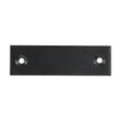 This is an image of Timco - Rim Sashlock Reverse Plate - Epoxy Black 74 x 22 (1 Each Bag) RSLRPB