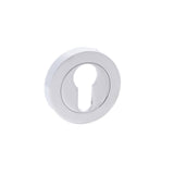 Quality image of STATUS Euro Escutcheons on Round Rose - Polished Chrome | Sku. s2escerpc | available from Trade Door Handles.