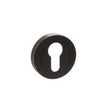 Quality image of STATUS Euro Escutcheons on Round Rose - Urban Dark Bronze | Sku. s2escerudb | available from Trade Door Handles.