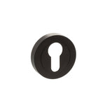 Quality image of STATUS Euro Escutcheons on Round Rose - Urban Dark Bronze | Sku. s2escerudb | available from Trade Door Handles.