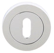 Quality image of STATUS Key Escutcheons on Round Rose - Polished Chrome | Sku. s2esckrpc | available from Trade Door Handles.