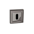 Quality image of STATUS Key Escutcheons on Square Rose - Black Nickel | Sku. s2escksbn | available from Trade Door Handles.