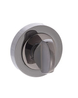 Quality image of STATUS WC Turn and Release on Round Rose - Black Nickel | Sku. s2wcrbn | available from Trade Door Handles.