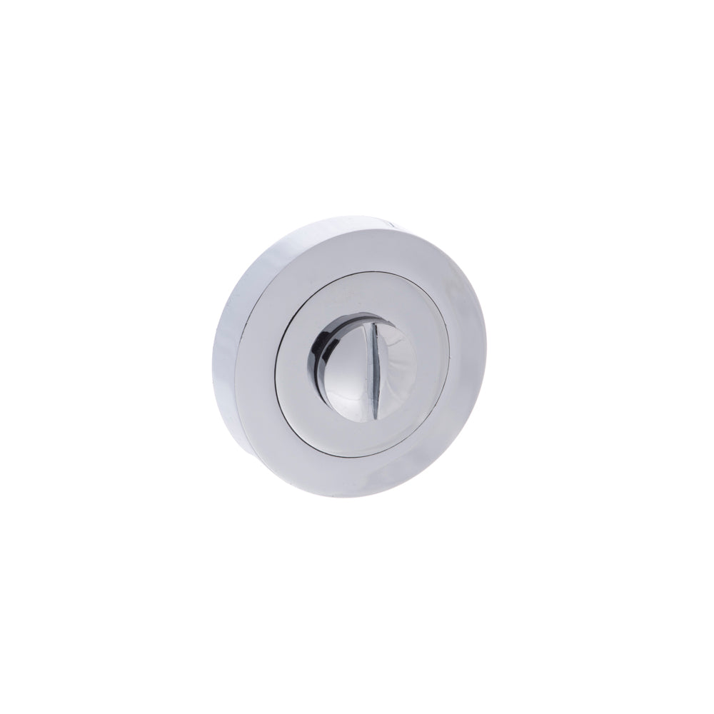 Quality image of STATUS WC Turn and Release on Round Rose - Polished Chrome | Sku. s2wcrpc | available from Trade Door Handles.