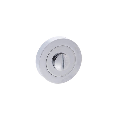 Quality image of STATUS WC Turn and Release on Round Rose - Polished Chrome | Sku. s2wcrpc | available from Trade Door Handles.